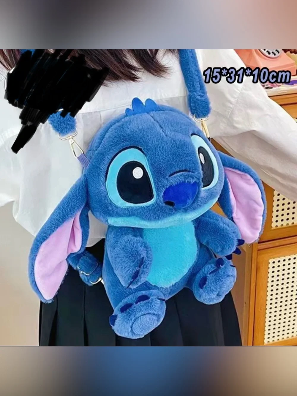 Plush Stitch Backpack